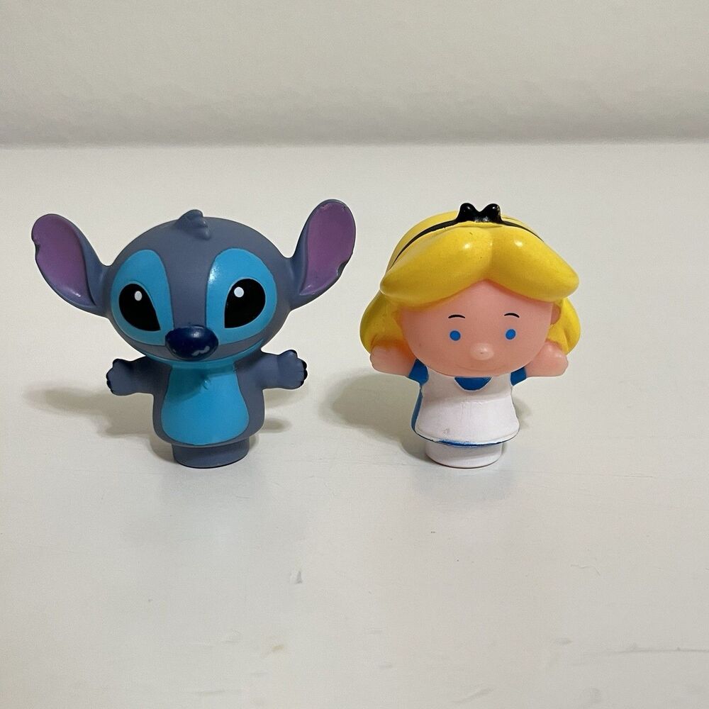 Disney It's a Small World 2" Replacement Bathtub Boat Characters Alice Stitch